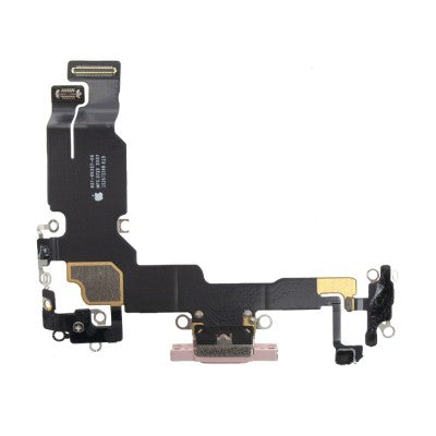 Charging Port for iPhone 15 (Purple)-Pink Charging Port for iPhone 15 (Purple)-Pink